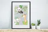 MuchoWow® Gerahmtes Poster Tiere - Kinder - Dschungel 40x60 Produktbild-Vorschau 4