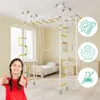 Sprossenwand für Kinder Indoor Klettergerüst aus Metall mit Produktbild-Vorschau 4