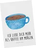 Mr. & Mrs. Panda Grußkarte Kaffee Tasse - Weiß - Geschenk, Produktbild-Vorschau 1