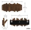 Umbra Picket Garderobenhaken Wandgarderobe, 5 Klapphaken, Produktbild-Vorschau 3