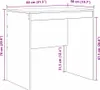 vidaXL Schreibtisch Weiß 80 x 50 x 76 cm Produktbild-Vorschau 8