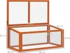 Szkółka Outsunny z drewna i poliwęglanu, 90 x 46 x 40 cm, z Podgląd zdjęcia produktu 4
