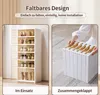 Schuhschrank Schuhregal 6 Ebenen Faltbare Schuhbox Produktbild-Vorschau 6