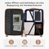 Sada 4 kusov tvrdých kufrov FCH, príručná batožina na Náhľad obrázku produktu 4