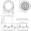 DC12V Ventilateur d'extraction de toit RV Silencieux Voir les images du produit 7