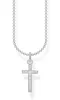Thomas Sabo Halskette Damen KE2043‑051‑14‑L45v Silber Kreuz Produktbild-Vorschau 1