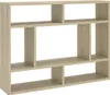 vidaXL Étagère murale Chêne Sonoma 75x16x55 cm Bois Voir les images du produit 1