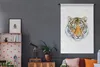 MuchoWow® Wandteppich Wandbehang Tiger - Augen - Kopf Produktbild-Vorschau 5