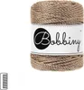 Bobbiny 3PLY Macramé Rope 3 mm 50 m Metallic Champagne Náhled obrázku produktu 2