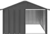 vidaXL Cuccia per cani antracite 116,5x153x81,5 cm Acciaio Anteprima dell’immagine prodotto 11