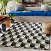 Teppich FLAT 48624/690 SISAL - 3D-Würfel Schwarz 160x230 cm Produktbild-Vorschau 4