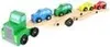 Holz-LKW - Abschleppwagen + Autosatz 22698 Produktbild-Vorschau 18