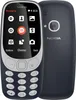 A dark blue Nokia 3310 mobile phone is shown from the front and back. Podgląd zdjęcia produktu