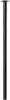 Tarrox Tischbein rund Ø 30 x 800 mm, schwarz Produktbild-Vorschau 1