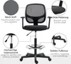 Kancelářská židle Vinsetto Mesh Ergonomická kancelářská Náhled obrázku produktu 6