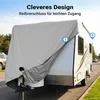 Wiltec Wohnwagen Schutzhülle Größe S 426x225x220 cm Plane Produktbild-Vorschau 5