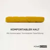 HOMESCAPES Samt-Stuhlkissen 40x40 cm - Baumwollsamt Produktbild-Vorschau 5