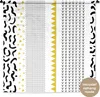 MuchoWow® Wandteppich Wandbehang Gelb - Schwarz - Weiß - Produktbild-Vorschau 1