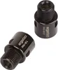 ErgoTec Paar Pedalachsverlaengerg Ergotec Niro 9/16 Schw. Produktbild-Vorschau 1