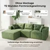 Cord Modulsofa mit Tiefsitz, frei kombinierbares Ecksofa Produktbild-Vorschau 8
