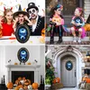 Halloween Spiegel,Schwarz und Gold Ovaler Halloween Spiegel Produktbild-Vorschau 5