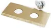 A close-up shot of two replacement blades and a screw on a white background. Podgląd zdjęcia produktu