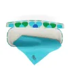 Brillenetui Daisy blau-grün Gänseblümchen-Motiv Hartschale, Produktbild-Vorschau 2