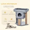 PawHut Kratzbaum 57 cm Kleiner Katzenbaum mit Katzenhöhle, Produktbild-Vorschau 6