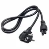 J49C Kaltgerätekabel Netzkabel Stromkabel CEE 7/7 zu C5 Produktbild-Vorschau 3