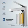 A close-up diagram of a faucet showing its layered construction. Podgląd zdjęcia produktu