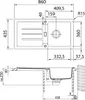 Franke Spüle STRATA STG 614 Onyx mit Excenterventil / Produktbild-Vorschau 7