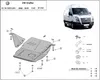 Ocelový ochranný kryt podvozku pro motor Volkswagen Crafter Náhled obrázku produktu 3