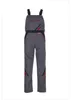 Planam  Highline Latzhose schiefer/schwarz/rot Gr. 25, Produktbild-Vorschau 1