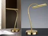 tischlampe Curtis4 Watt 18 x 35 cm Stahl gold Produktbild-Vorschau 2