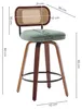 3er-Set Mid-Century Barhocker mit 360° Drehfunktion und Produktbild-Vorschau 7