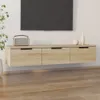 Szafka Wisząca, Dąb Sonoma, 102X30X20Cm,Materiał Podgląd zdjęcia produktu 11