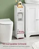 VASAGLE Toilettenschrank, mit verstellbarer Ablage, Produktbild-Vorschau 3