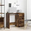 vidaXL Psací stůl Smoked Oak 90x45x76 cm výrobek z Náhled obrázku produktu 2
