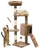 VOUNOT® Kratzbaum 112cm, Mehrstöckiger Katzenbaum mit Produktbild-Vorschau 1