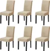 6er/Set Stuhlhussen Stretch Universal Esszimmerstühle Produktbild-Vorschau 1