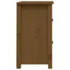 vidaXL Nachttisch Honigbraun 40x35x61,5 cm Massivholz Produktbild-Vorschau 5