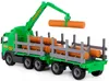 WADER Lastwagen LKW Holzfrachter Holztransporter mit Produktbild-Vorschau 3