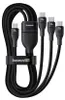 Baseus Flash Series Type C to C+C+C fast charging cable 480 Voir les images du produit 3