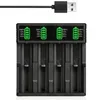 Ladegerät für 4 x 3,7V 2200mAh 18650 Produktbild-Vorschau 1