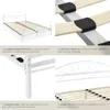 Lit design romantique avec sommier - 200 x 140 cm, Voir les images du produit 5