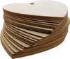 Kurtzy 50-er Pack Holzherzen mit 10m Jute Schnur - 10x10cm Produktbild-Vorschau 4