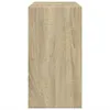 A close-up view of a wooden cabinet. Produktbild-Vorschau