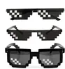 [3 Pack] Thug Life slnečné okuliare, muži ženy sklo 8bit Náhľad obrázku produktu 1