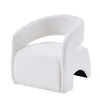 A white armchair is shown against a white background. Anteprima dell’immagine prodotto