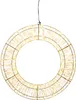 XXL LED Lichtkranz Gold 1000 Micro LEDs ⌀50cm Timer Innen Produktbild-Vorschau 1